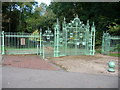 The main gates, Pontypool Park