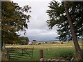 Looking across the fields to Crowhills Farm