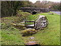 Sluice gate on race