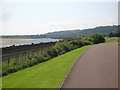 SN4800 : Wales Coast Path in Sandy Water Park, Llanelli by Simon Mortimer