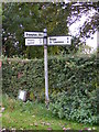 TM4181 : Roadsign on Wangford Road by Geographer
