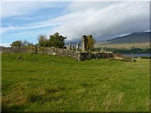 NN6735 : The ruins of Cill mo Chormaig by Richard Law