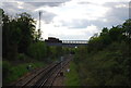 Footbridge over the railway line