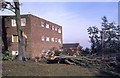 Storm damage in Broadfield