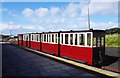 C9443 : Giant's Causeway & Bushmills Railway - carriages at Giant's Causeway station by P L Chadwick