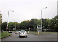 Traffic Island on A453 Near Clifton, Notts