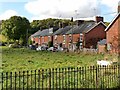 Row of terraced cottages