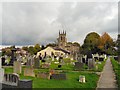SJ9286 : Norbury Parish Church and burial ground by Gerald England