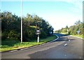 Slip road from the A101 on to the M1 Motorway