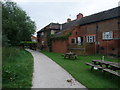 Cycle Route 6 entering Breaston behind 