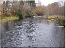 NM8162 : Strontian River from Church Bridge by Peter Bond