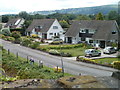 Houses at the northern end of Newton Road, Penperlleni