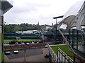TQ2471 : Southern end of Wimbledon Tennis Area (2) by David Hillas