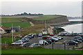 Car park & cliffscape, Reculver