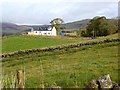 Fields and house above Sanquhar