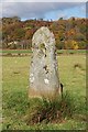 NR8492 : Dunamuck North standing stone by Patrick Mackie