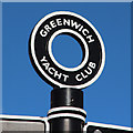 Greenwich Yacht Club, Thames Path Sign