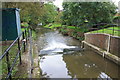 River Asker, East Bridge gauging station