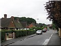 A wet morning in Sutton Passeys Crescent