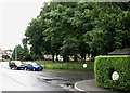 Hawton Spinney and Sutton Passeys Crescent in the rain