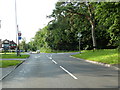 Approaching the junction of Bangor Road South with the A4007