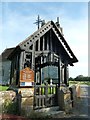 Holy Trinity, Stourpaine: lych gate