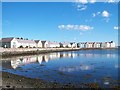 Modern housing on the east side of Killyleagh Harbour