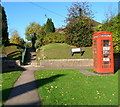 Red phonebox, Hyde Bank, Newnham-on-Severn