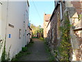 Alley on the south side of a former chapel, Newnham-on-Severn