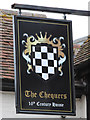 The Chequers sign