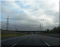 Pylons and Bridges from the M6 Toll