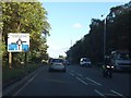 A512 approaching M1 junction 23