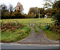 Access road to Glenview and Innisfree, Monkswood