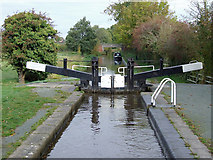 SJ6049 : Baddiley Lock No 1 near Wrenbury Heath, Cheshire by Roger  D Kidd