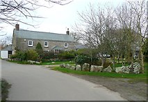 SW4525 : Castellack hamlet by Humphrey Bolton