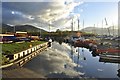 Marina reflections