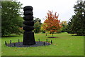 TQ1876 : David Nash Tree Sculpture, Kew Gardens, London by Christine Matthews