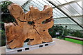 TQ1877 : David Nash Tree Sculptures, Kew Gardens, London by Christine Matthews