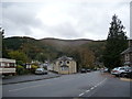 Part of Merthyr Road, Llanfoist below the Blorenge