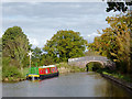 Mooring by Stoneley Green Bridge near Ravensmoor, Cheshire