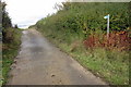 Public footpath sign