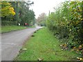 High Weald Landscape Trail on Coombehill Road East Grinstead