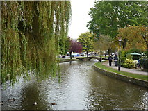 SP1620 : River Windrush, Bourton-on-the-Water by John H Darch