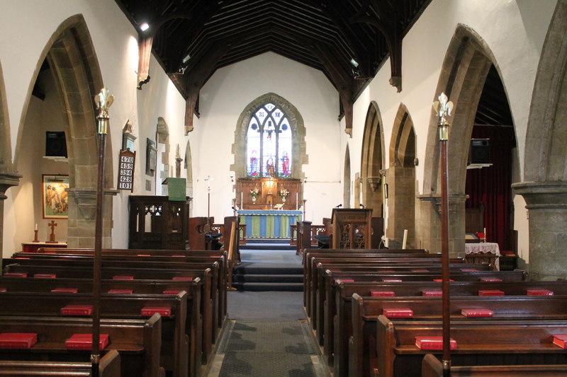 Interior, St Bartholomew's church,... © J.Hannan-Briggs :: Geograph ...