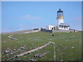 NA7246 : Flannan Isles: the lighthouse from the sea to the south by Chris Downer