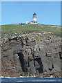 NA7246 : Flannan Isles: cliffs near the landing stage by Chris Downer