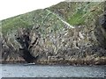 NA7246 : Flannan Isles: landing stage and path by Chris Downer