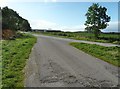 Looking towards Barharrow from a lay-by on the A755