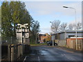 View from Dawes Lane level crossing