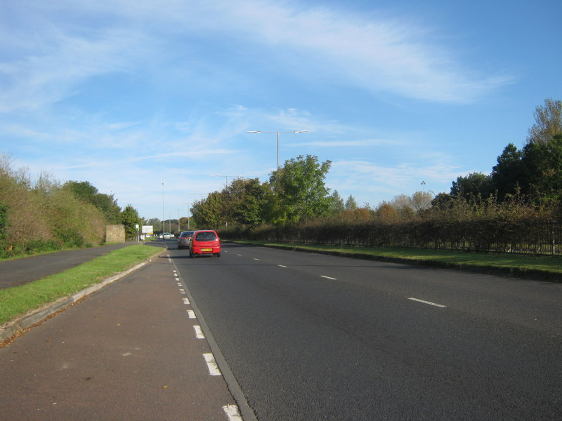 Dudley Lane (A1171) in Cramlington © peter robinson :: Geograph Britain ...